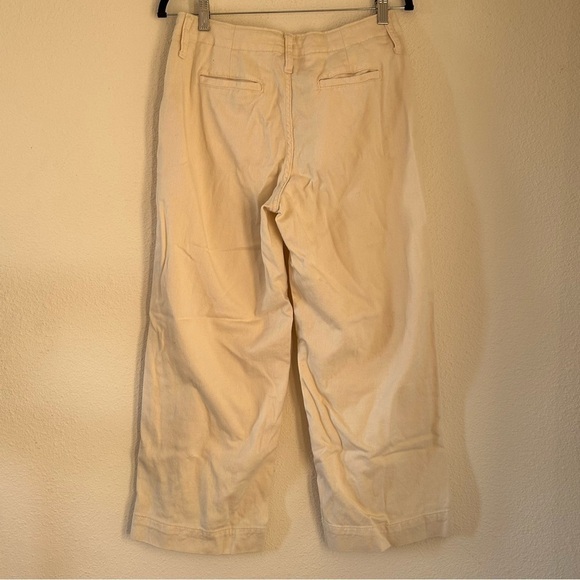 A New Day Cream Stretch Straight Leg Pants Women Size 6 - Picture 4 of 7